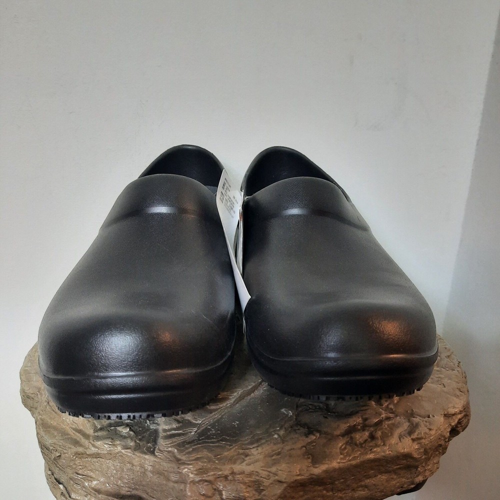 NWT Crocs Neria Pro II Clog | Slip Resistant Work Shoes Black Women's Size 10 - Picture 2 of 9